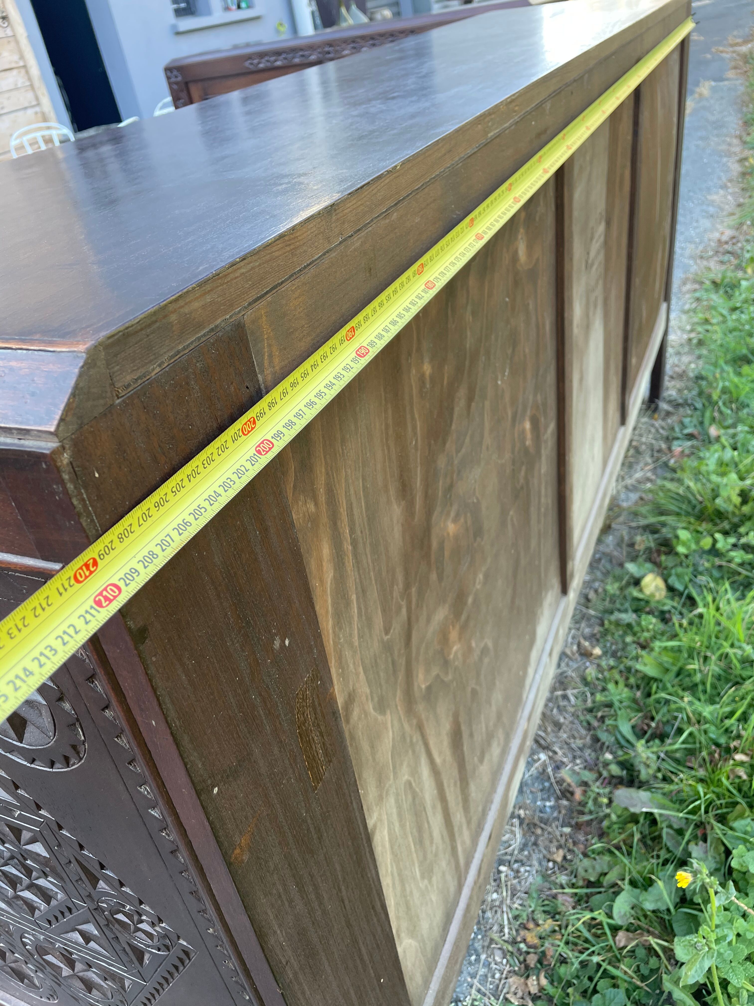 Enfilade buffet art deco brutalist furniture Morocco style dudouy