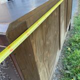 Enfilade buffet art deco brutalist furniture Morocco style dudouy