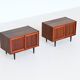Pair of IB Kofod-Larsen cabinets in rosewood, Faarup, Denmark 1960.
