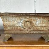 Pair of cast iron planters of the nineteenth century - planter