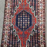 Tapis persan noué à la main au milieu du siècle - 135x208cm