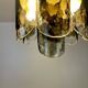 Murano & Brass Ceiling Lamp by J.T. Kalmar, Austria, 1960s