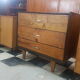 Commode vintage 1960 bois brut