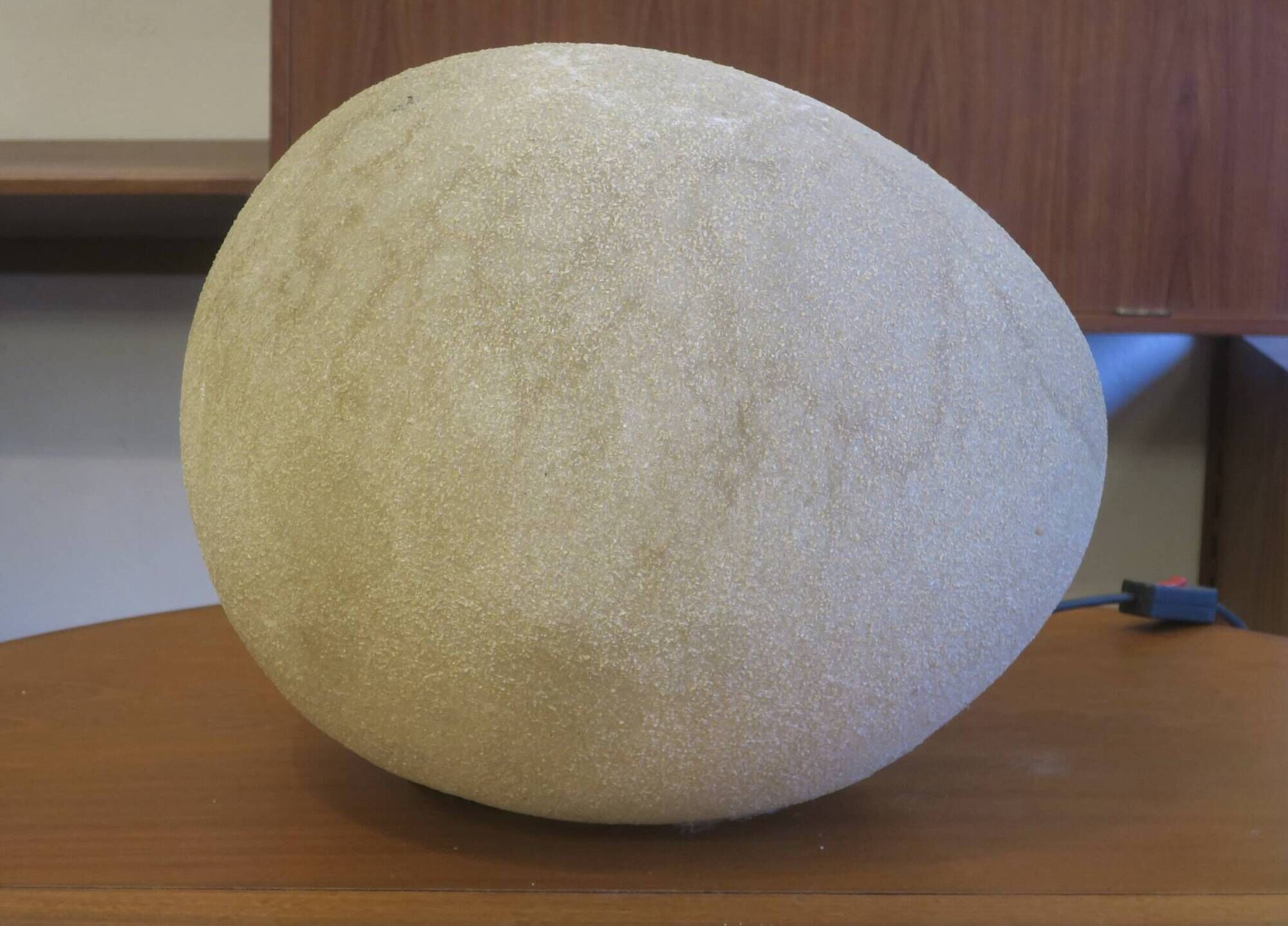 Large moon rock lamp André Cazenave for Singleton attr., 1960s