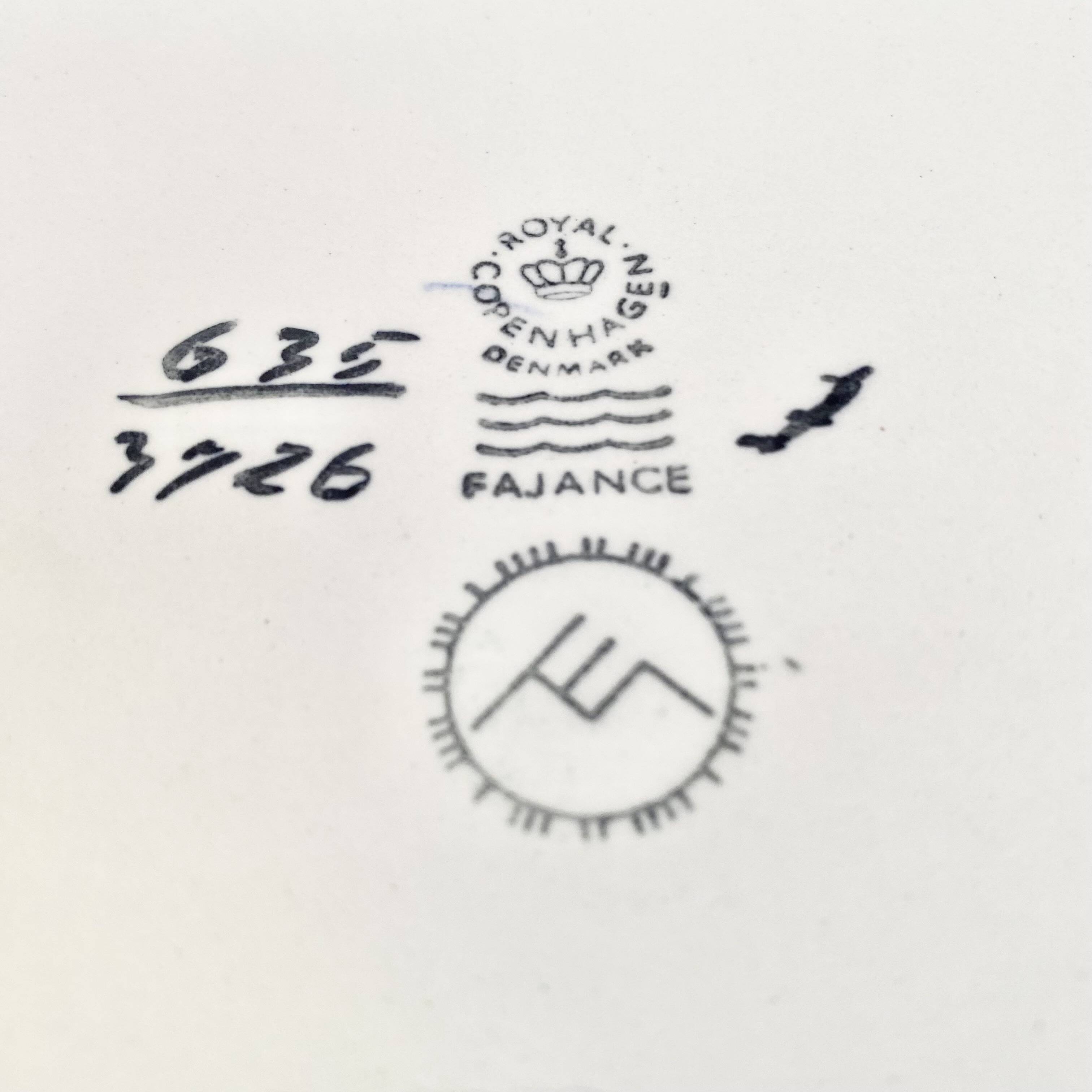 Vintage Royal Copenhagen dishes