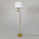 Articulated floor lamp light vintage brass gold Deknudt