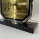 Georges Mathias brass etched table lamp, 1970s