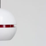 Pair of pendant lamps by Stilnovo Italy 1950