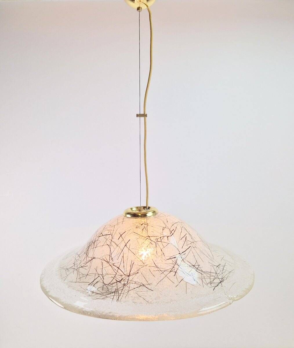 Vintage Murano Glass Pendant Lights from Kaiser-Leuchten, 1960s