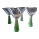 4 cocktail glasses