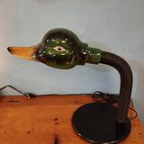 Ceramic duck lamp