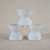 3 diabolo shells in earthenware