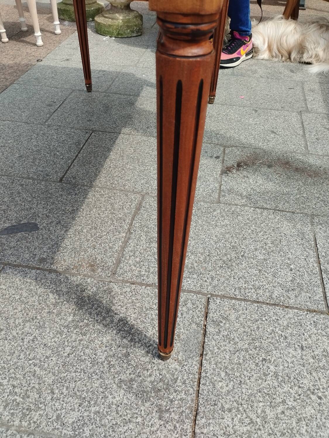 Old Louis XVI style flat desk