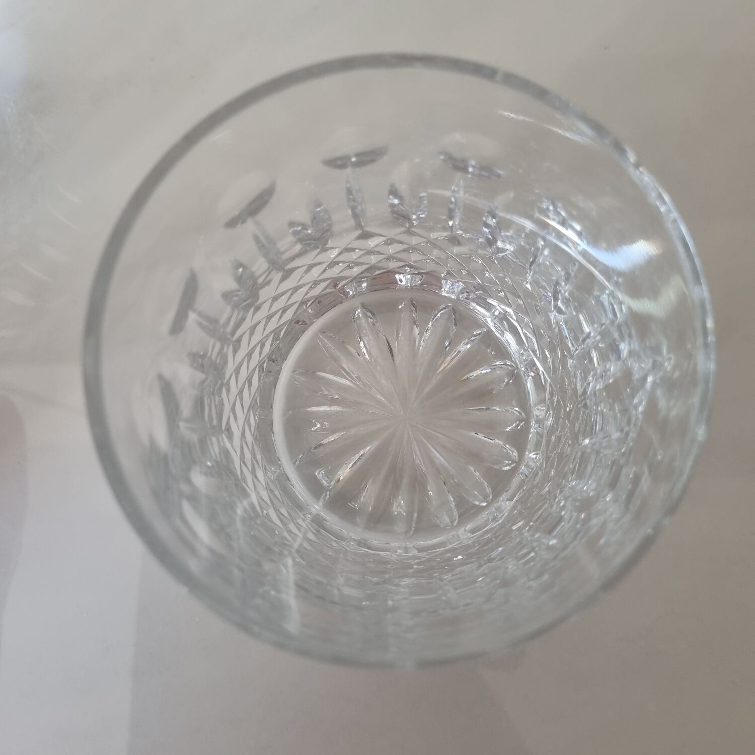 3 high-quality crystal whisky glasses