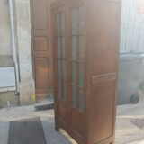 Pair of pine Parisian wardrobes circa 1935