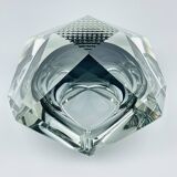 Murano glass ashtray Sommerso, Italy, 1970s