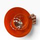 Orange vintage pendant light/chandelier/ceiling light
