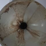 Art Deco style pendant light in marbled glass