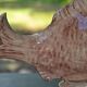 Ceramic fish statuette signed