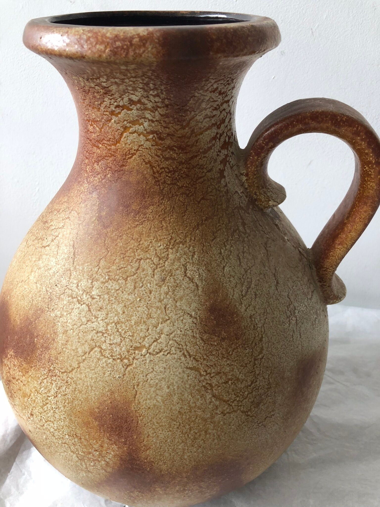 Vase ceramic vintage west germany