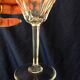 Suite of 6 stemmed glasses for cooked or digestive crystal wine size