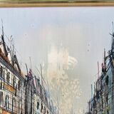 Painting signed Duchamp rue parisienne