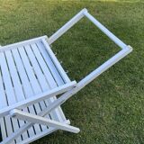 Service trolley terrace with wheels Desserte vintage bar Mid-century 1980