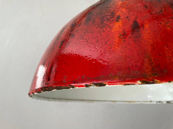 Suspension en émail Coates, années 1960, Allemagne