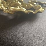 Gold brass knot wall hook