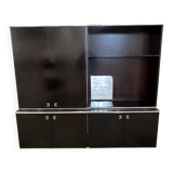 Buffet, meuble de rangement en acajou par Abbondinterni, Italie 1970