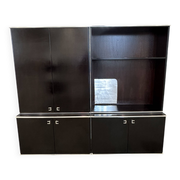 Buffet, meuble de rangement en acajou par Abbondinterni, Italie 1970