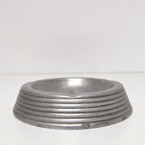 Cendrier rond vintage bistrot années 50 fonte aluminium