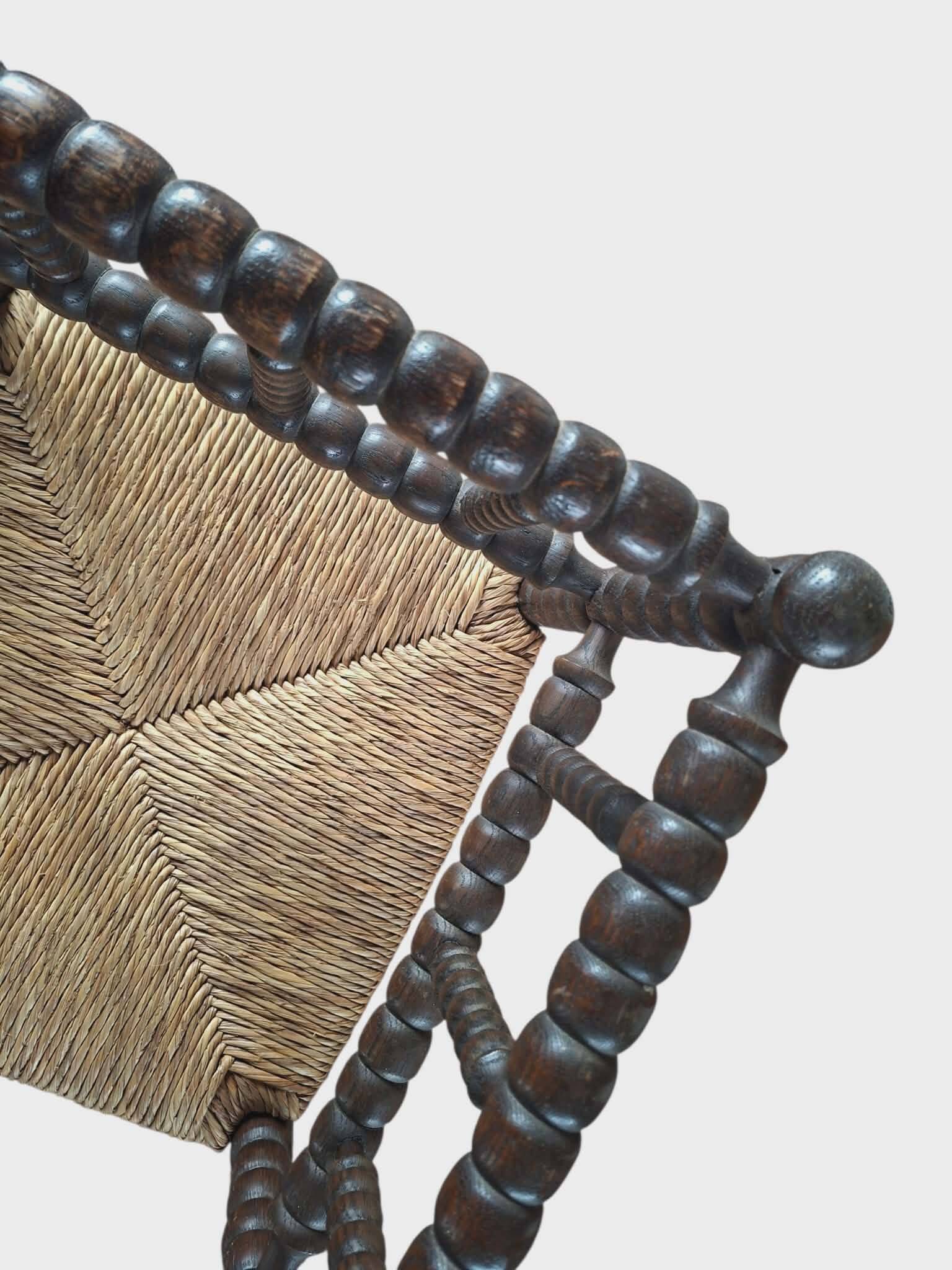 stoel , hoekstoel antiek