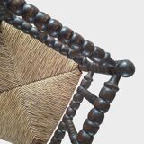 stoel , hoekstoel antiek