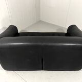 De Sede DS 47 dark brown neckleather 2-1/2 seats sofa