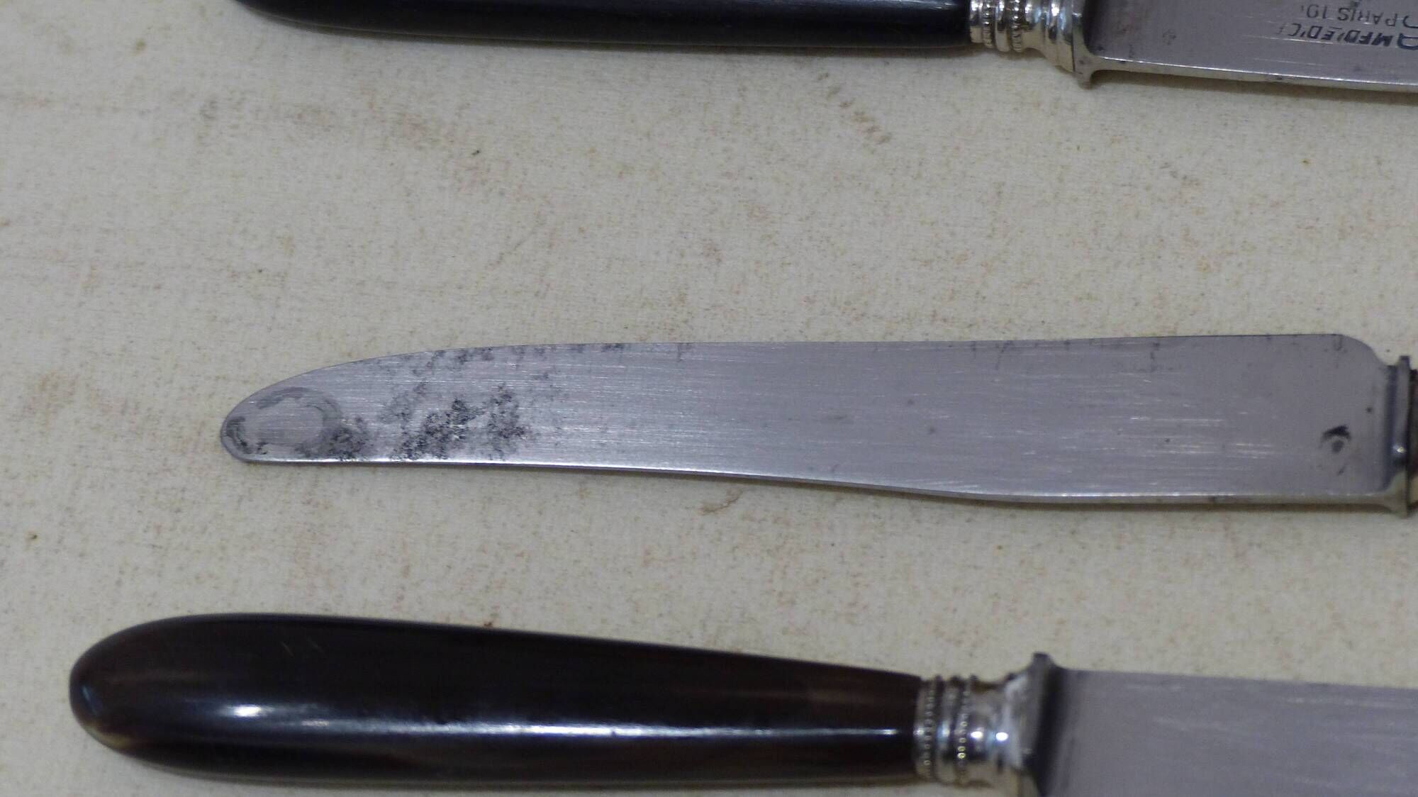 set of knives