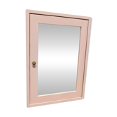 Small pink bathroom cabinet