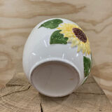 Ceramic sunflower pot cover