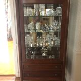Vitrine en acajou