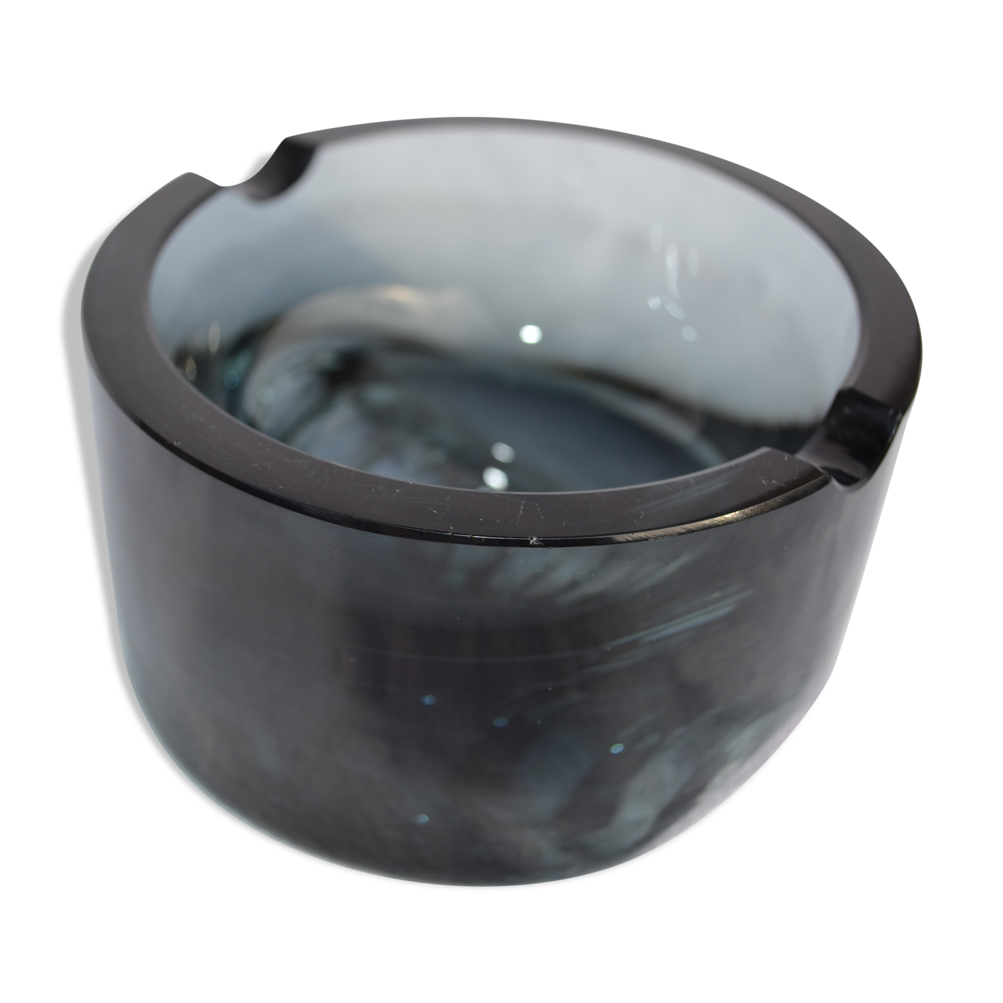 Ashtray blue night 70s