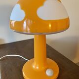 Lampe champignon nuages Skojig Ikea orange design Henrik Preutz