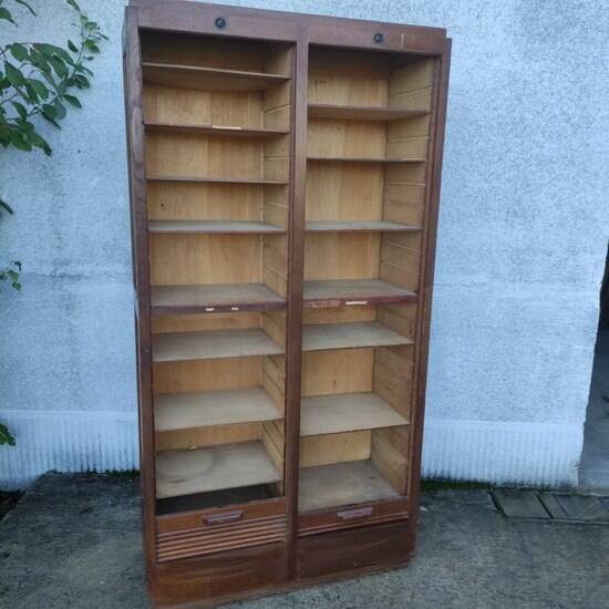 File cabinet, double curtain cabinet
