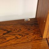 Scandinavian "triple" bookcase in rosewood, Sweden, 1960