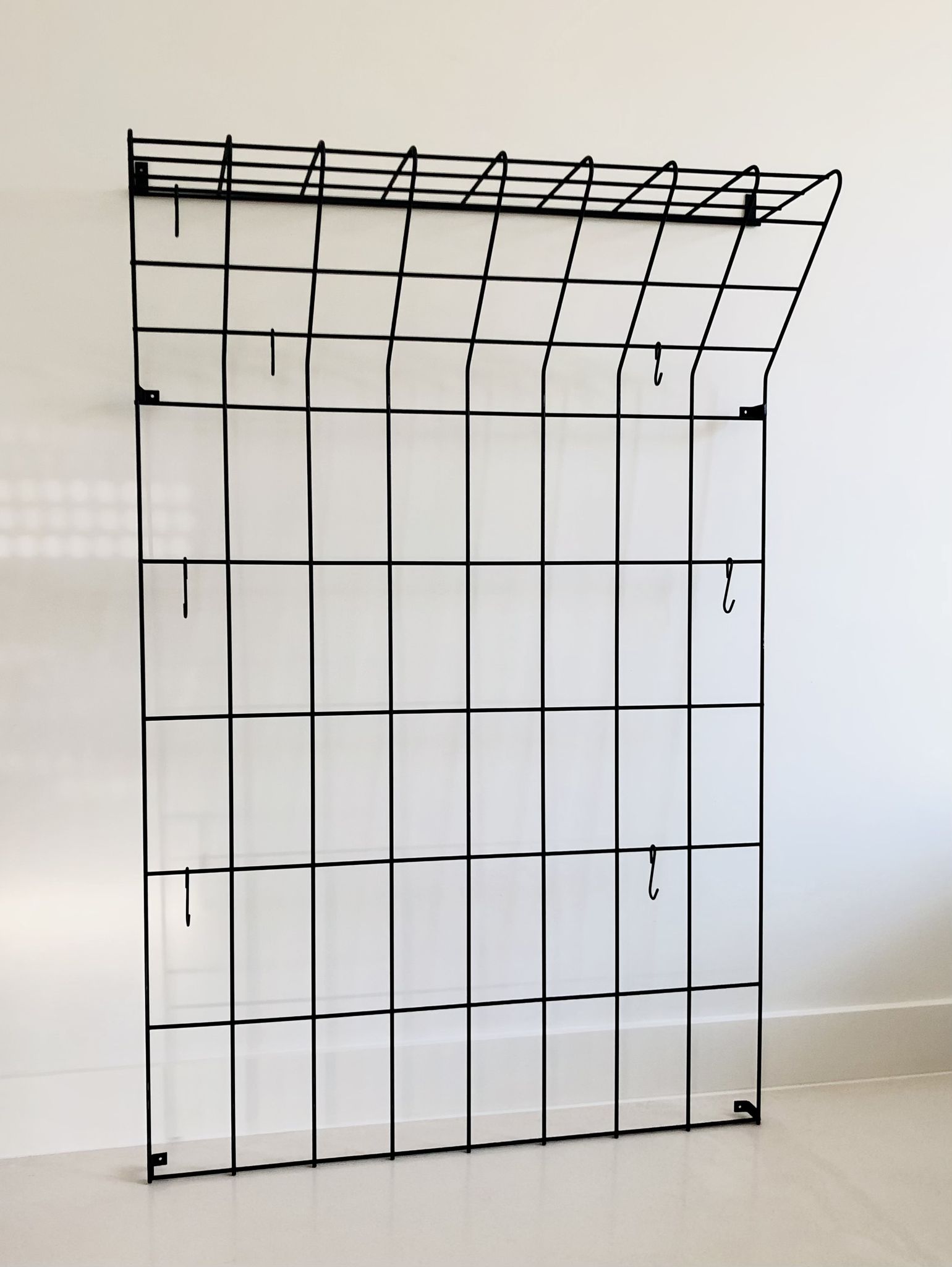 Wall rack by Karl Fichtel for Drahtwerke Erlau A.G.Aalen, Germany 50s