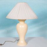 Vintage 1970s bohemian ceramic table lamp.