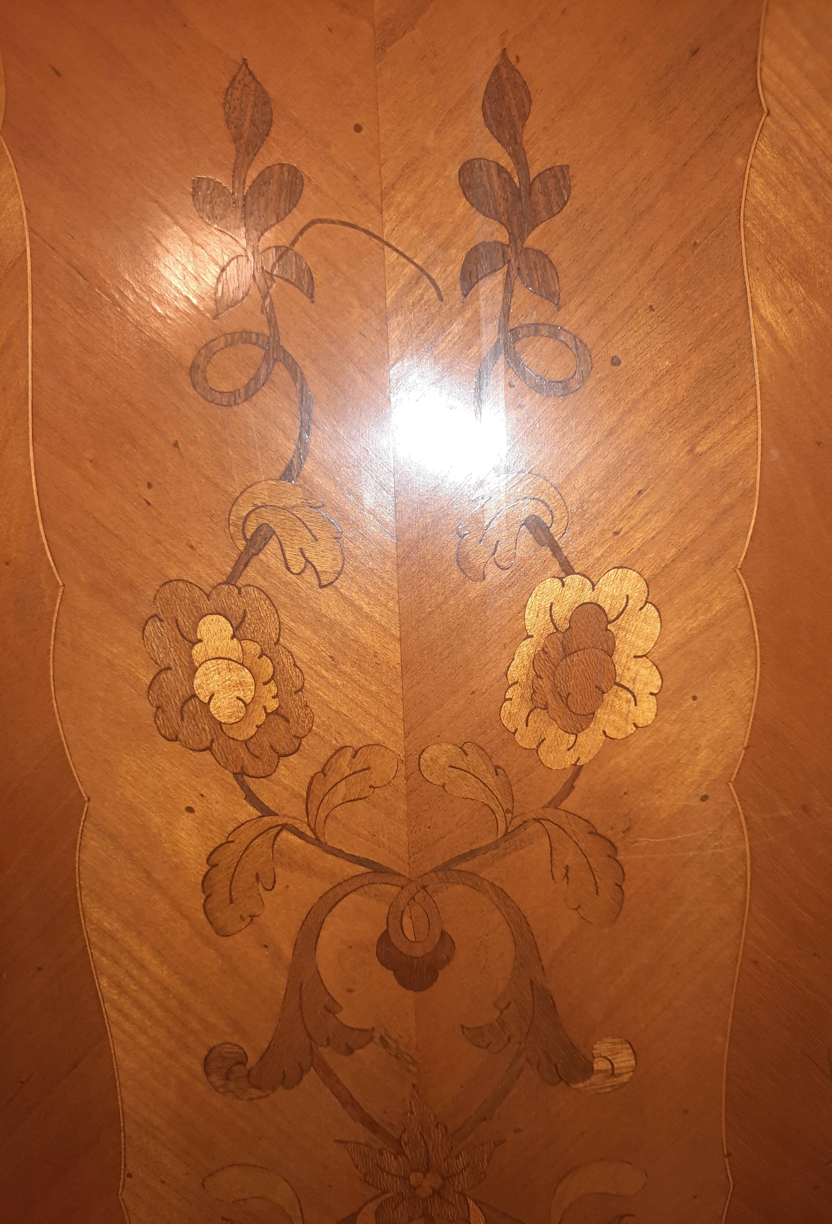 Louis XV style marquetry week planner