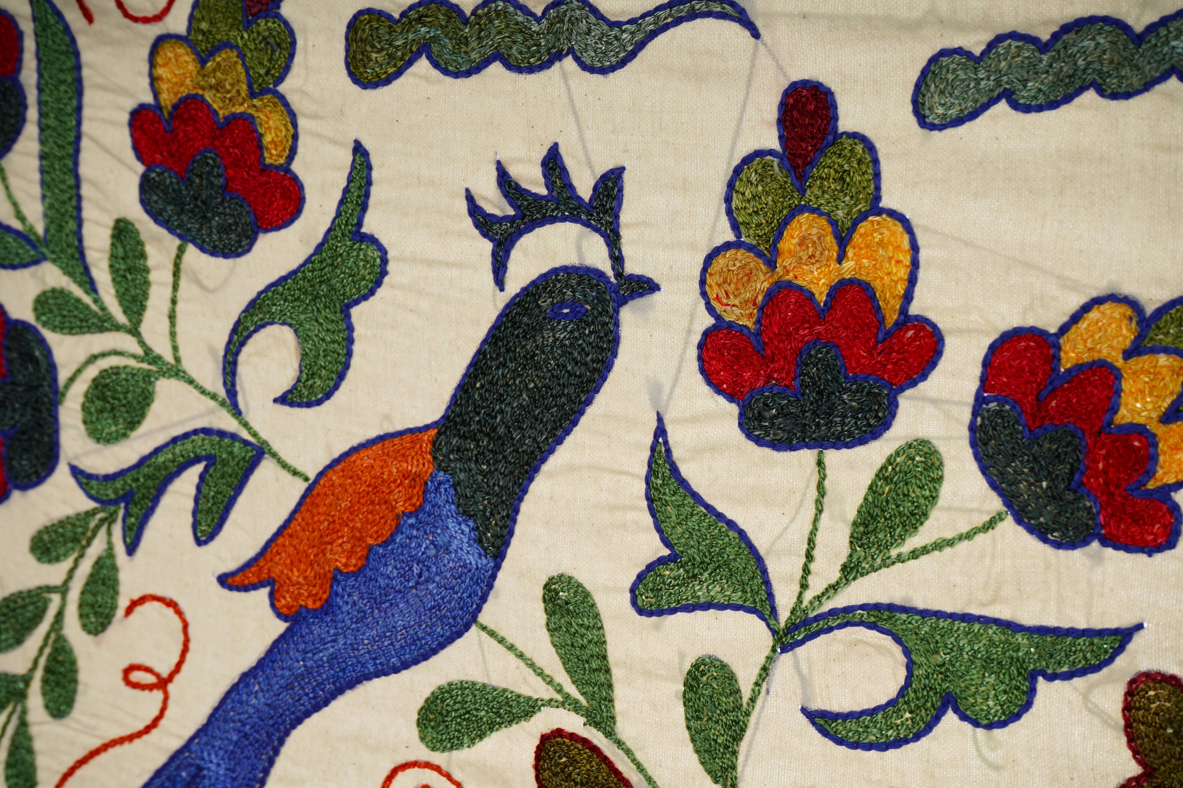 Vintage Turkish hand-knotted rug 46x90 cm