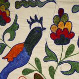 Vintage Turkish hand-knotted rug 46x90 cm