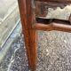 Asian low console in natural wood