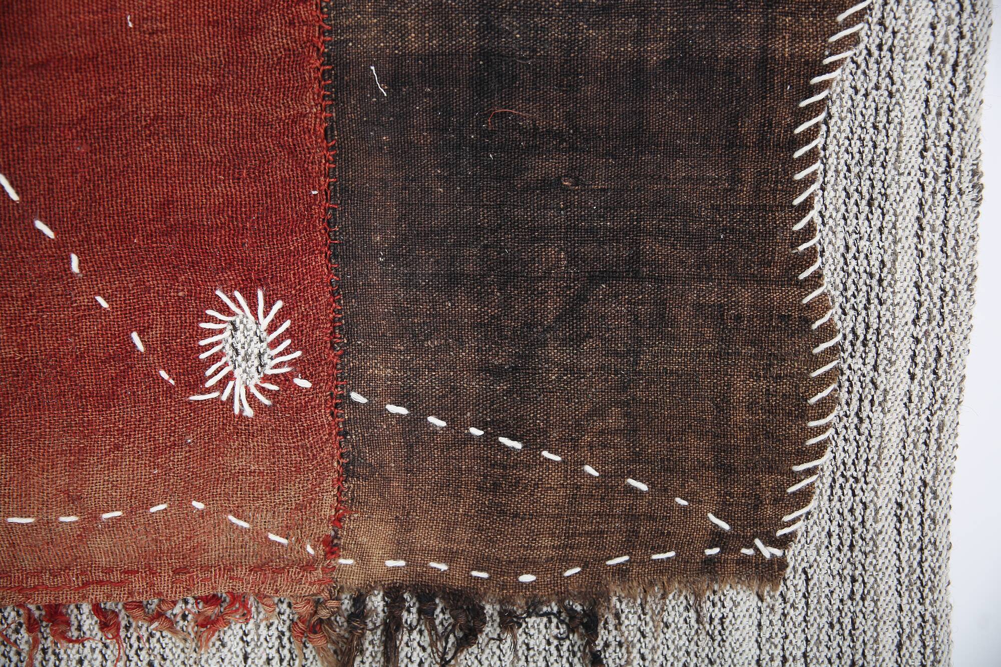 Tapisserie Murale Textile Vintage, Tenture Design, Art Textile, 88x106 Cm